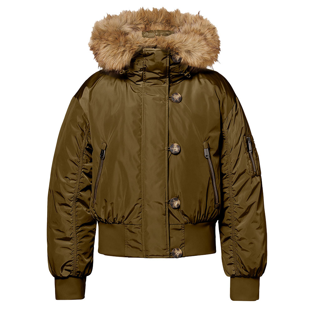 Пуховая куртка Goldbergh Jeanne с искусственным мехом (женская), Dark Olive
Пуховая куртка Goldbergh Jeanne с искусственным мехом (женская), Dark Olive