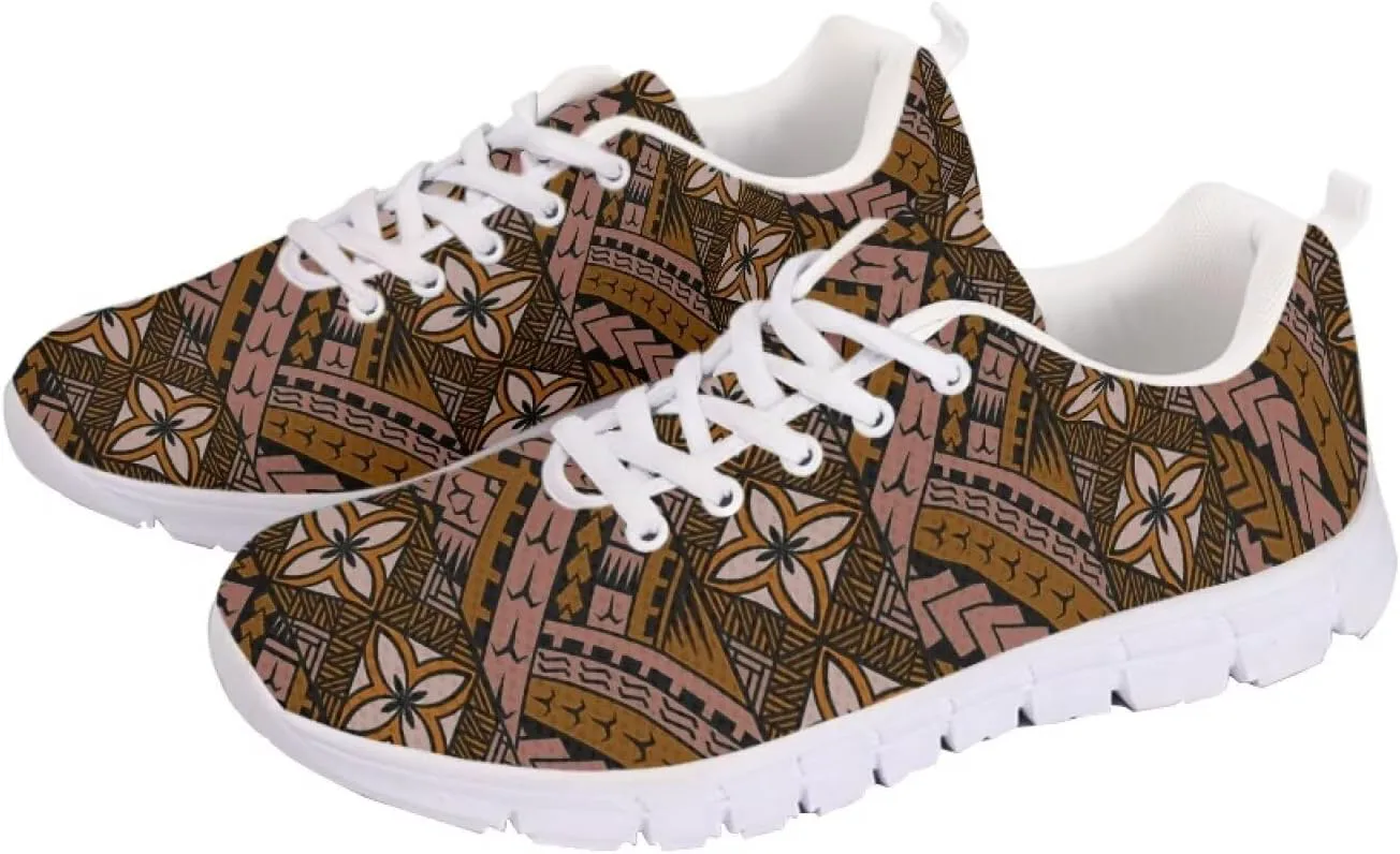 AmzPrint Кроссовки для ходьбы и бега с гавайским и полинезийским островным племенным принтом, белая подошва, обувь Самоа для мужчин, повседневные кроссовки, коричневый
AmzPrint Кроссовки для ходьбы и бега с гавайским и полинезийским островным племенным принтом, белая подошва, обувь Самоа для мужчин, повседневные кроссовки, коричневый