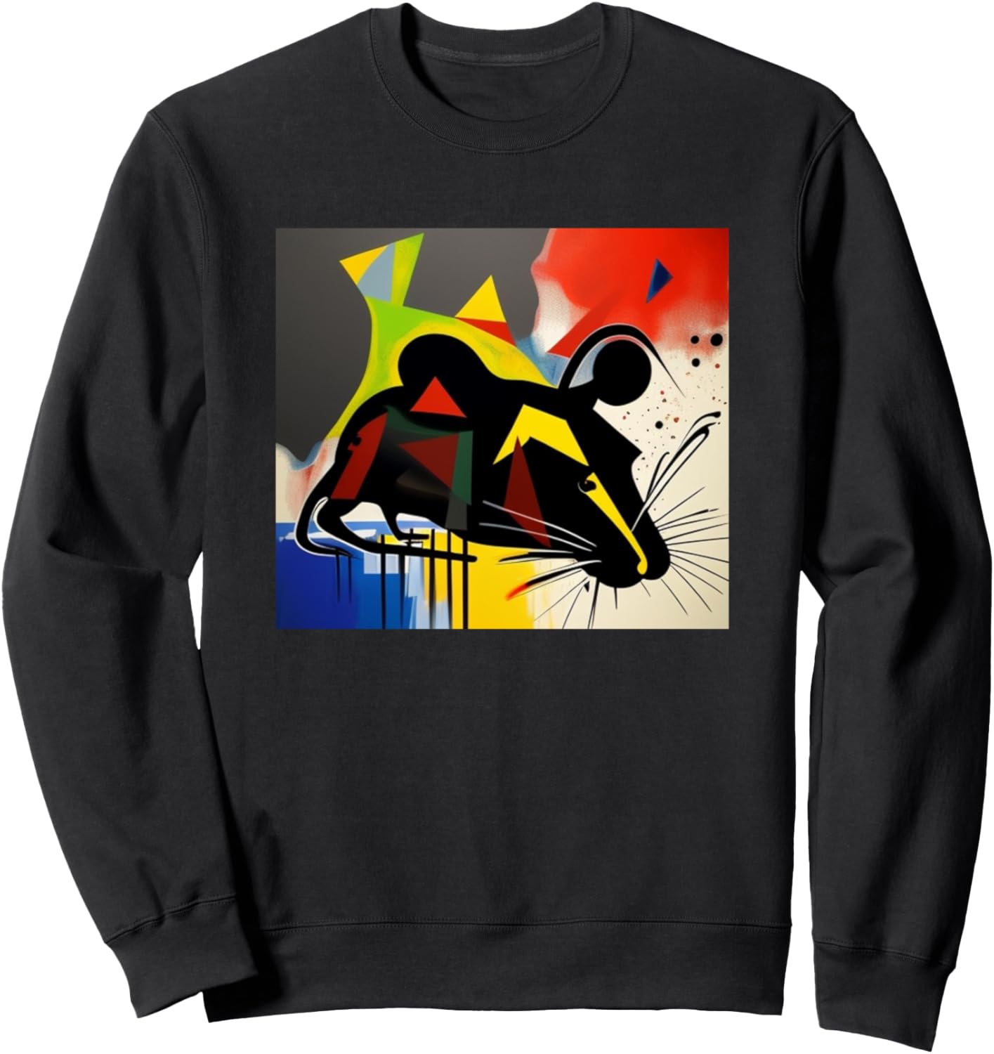 Силуэт мыши, красочное изображение мыши, толстовка для любителей мышей Rats Pets Art Women Girls + Kids Men Boys Gift, черный
Силуэт мыши, красочное изображение мыши, толстовка для любителей мышей Rats Pets Art Women Girls + Kids Men Boys Gift, черный