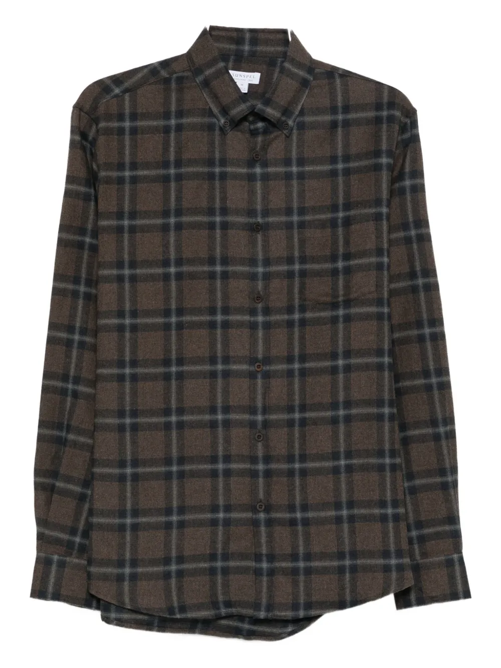 Рубашка в клетку Sunspel, коричневый
Рубашка в клетку Sunspel, коричневый