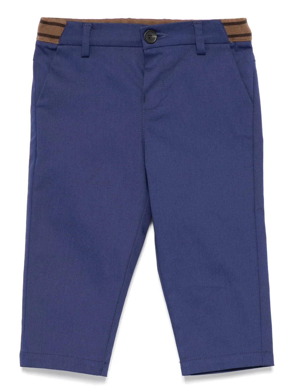 Твиловые брюки чинос FENDI KIDS, синий
Твиловые брюки чинос FENDI KIDS, синий