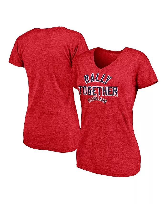 Женская красная футболка Cleveland Guardians Hometown Rally Together Tri-Blend с v-образным вырезом Fanatics
Женская красная футболка Cleveland Guardians Hometown Rally Together Tri-Blend с v-образным вырезом Fanatics