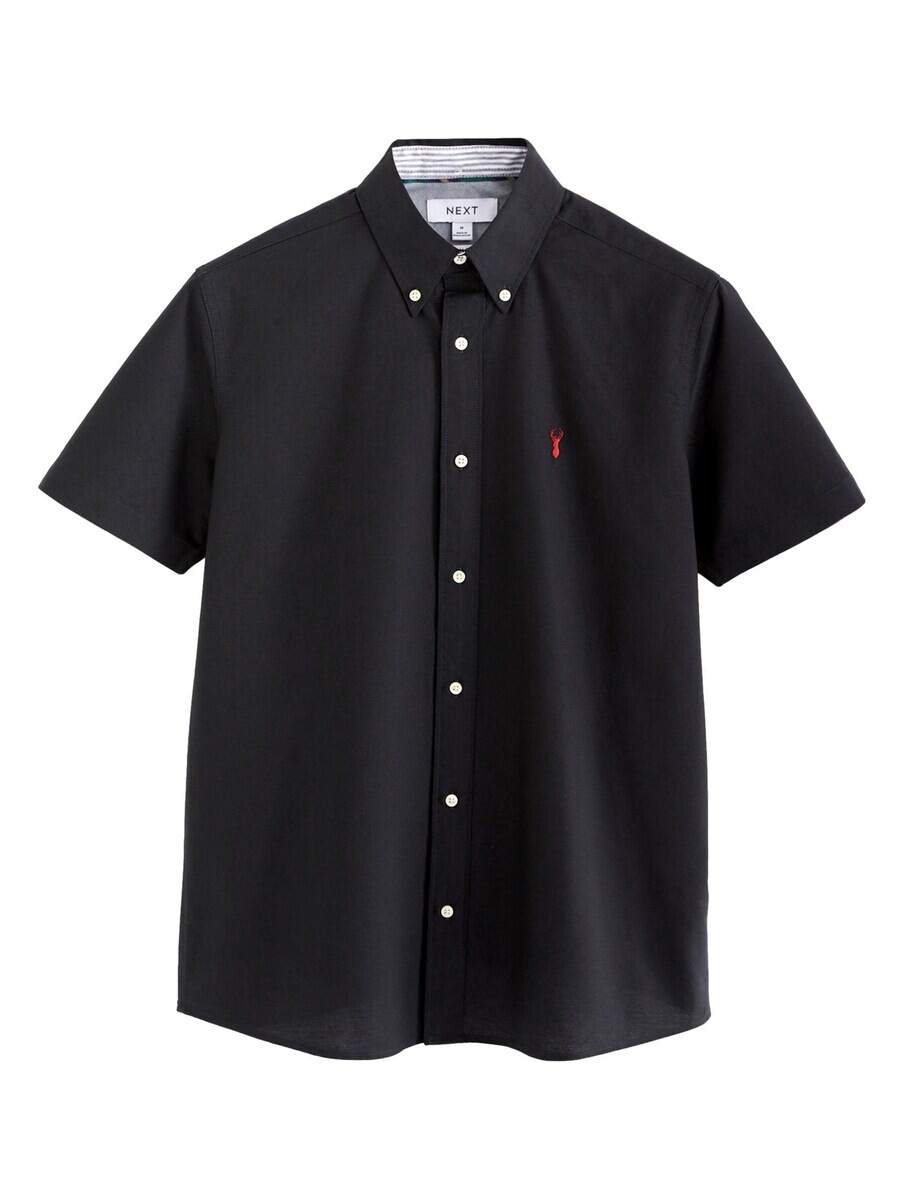 Повседневная рубашка Next Slim fit Button Up Shirt, черный
Повседневная рубашка Next Slim fit Button Up Shirt, черный