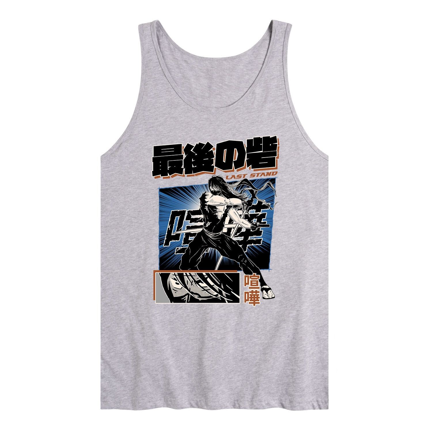 Мужская майка «Последний бой» в стиле аниме Licensed Character
Мужская майка «Последний бой» в стиле аниме Licensed Character