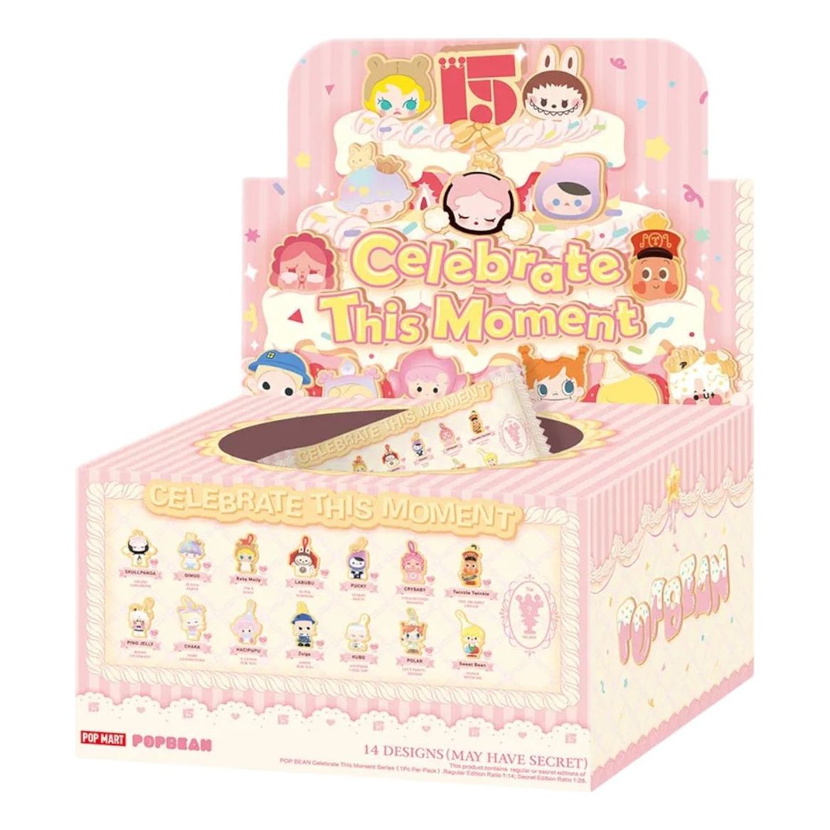 Набор фигурок Pop Mart Pop Bean Celebrate This Moment в запечатанной коробке (28 непрозрачных упаковок)
Набор фигурок Pop Mart Pop Bean Celebrate This Moment в запечатанной коробке (28 непрозрачных упаковок)