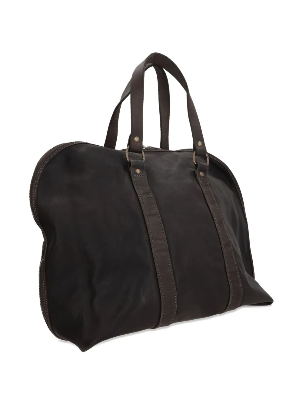 Кожаная сумка-тоут Guidi, коричневый
Кожаная сумка-тоут Guidi, коричневый