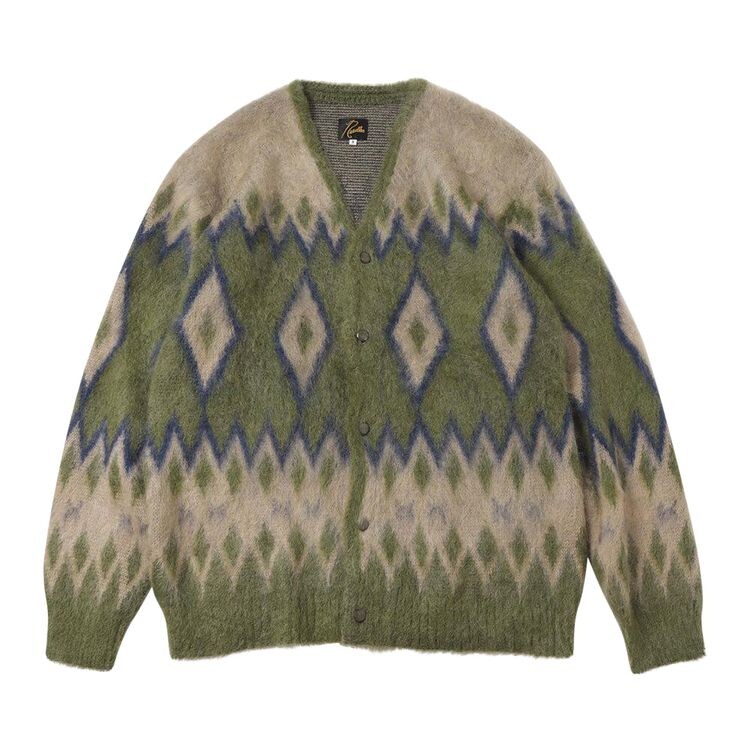 Кардиган Needles Diamond Mohair Cardigan Olive, зеленый
Кардиган Needles Diamond Mohair Cardigan Olive, зеленый