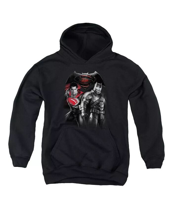 Толстовка с капюшоном Stand Off Pull Over Hoodie для мальчиков и подростков Batman V Superman, черный
Толстовка с капюшоном Stand Off Pull Over Hoodie для мальчиков и подростков Batman V Superman, черный
