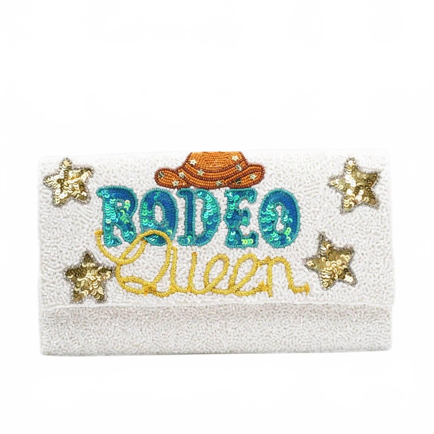 Клатч Rodeo Queen в белом цвете Treasure Jewels
Клатч Rodeo Queen в белом цвете Treasure Jewels