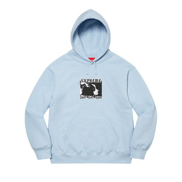 Толстовка Supreme Dog Eat Dog Hooded Sweatshirt, Light Blue
Толстовка Supreme Dog Eat Dog Hooded Sweatshirt, Light Blue