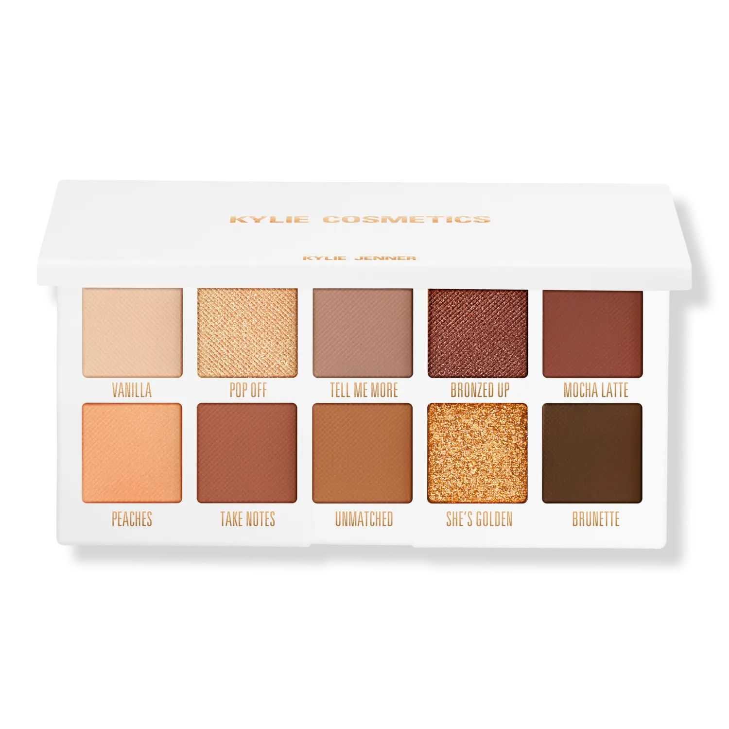 Тени для век Pressed Powder Eyeshadow Palette KYLIE COSMETICS, The Bronze Palette (cool and warm neutrals)
Тени для век Pressed Powder Eyeshadow Palette KYLIE COSMETICS, The Bronze Palette (cool and warm neutrals)