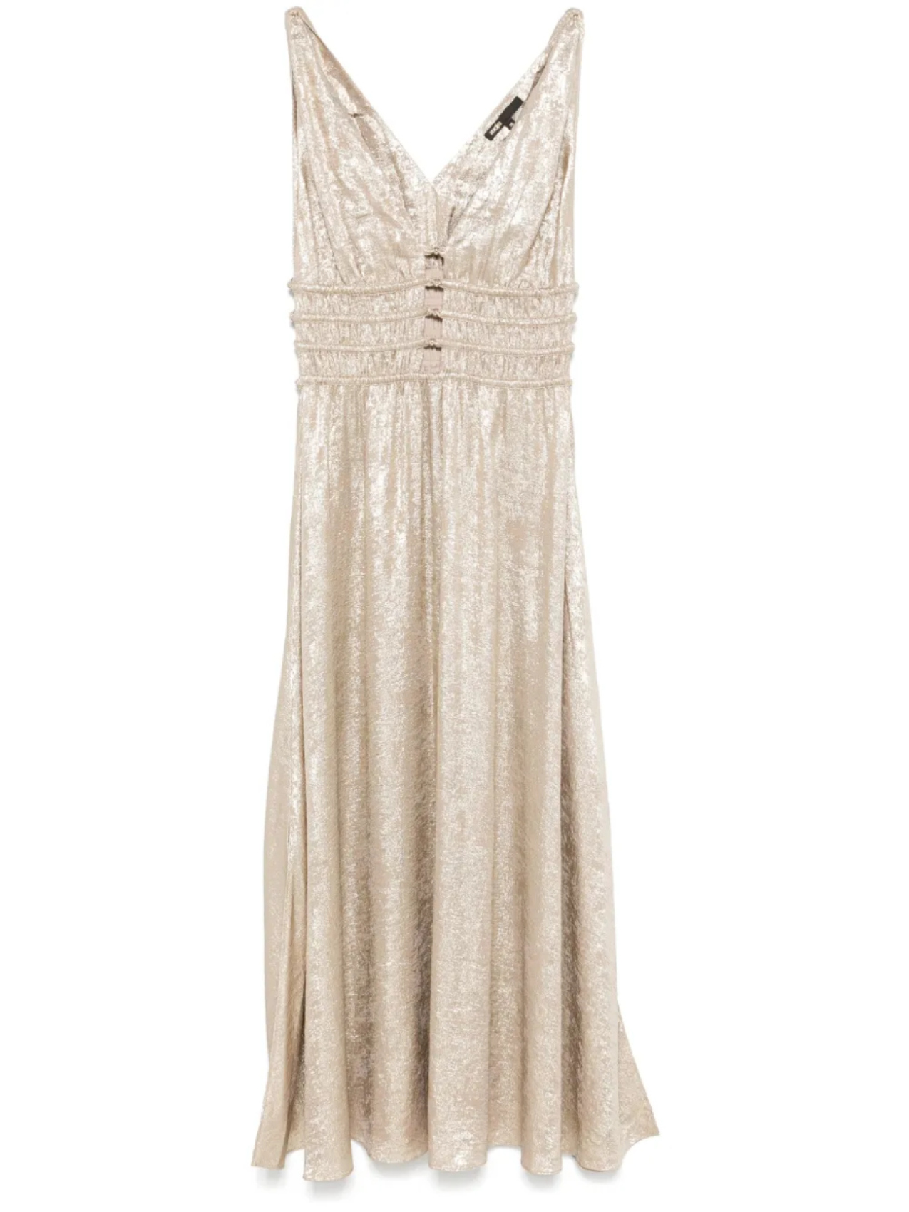 Maje платье миди с присборенной талией, коричневый
Maje платье миди с присборенной талией, коричневый