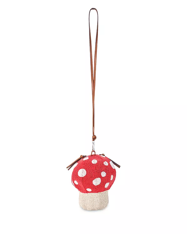 Мини-Сумочка в виде гриба, украшенная бисером. Staud, красный
Мини-Сумочка в виде гриба, украшенная бисером. Staud, красный