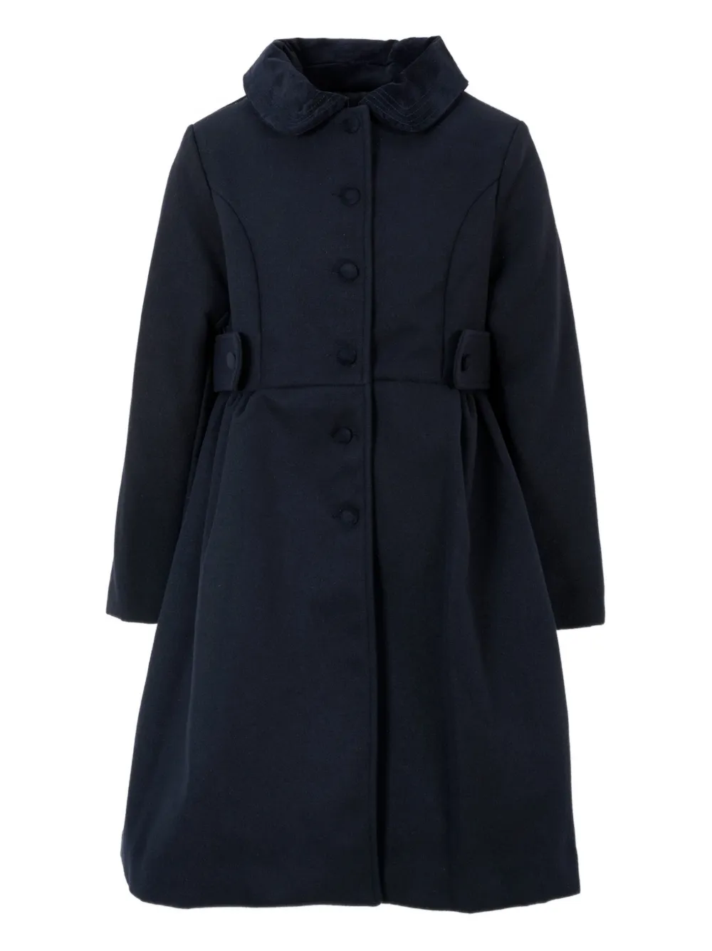Пальто с бархатным воротником и пуговицами Patachou, синий
Пальто с бархатным воротником и пуговицами Patachou, синий
