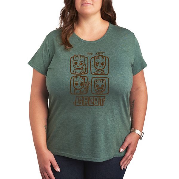 Футболка с принтом Guardians of the Galaxy Groot Plus size Marvel, Heather Juniper
Футболка с принтом Guardians of the Galaxy Groot Plus size Marvel, Heather Juniper