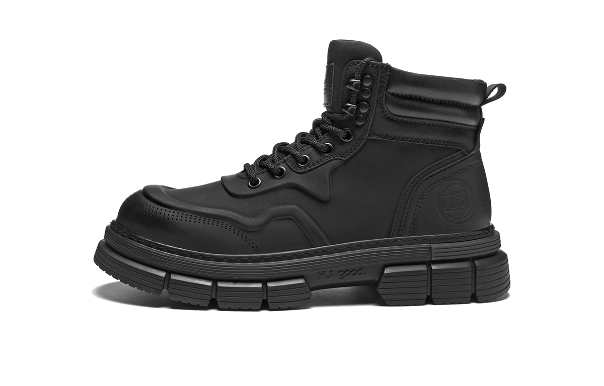 HLA Ботинки Martin мужские, черно-желтые
HLA Ботинки Martin мужские, черно-желтые