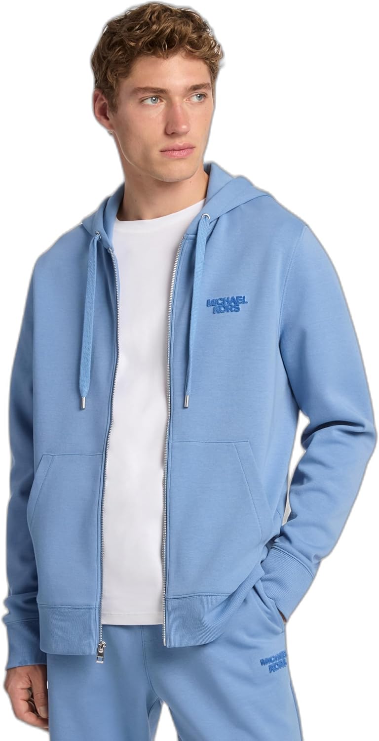 Michael Kors мужская худи с логотипом на молнии, French Blue
Michael Kors мужская худи с логотипом на молнии, French Blue