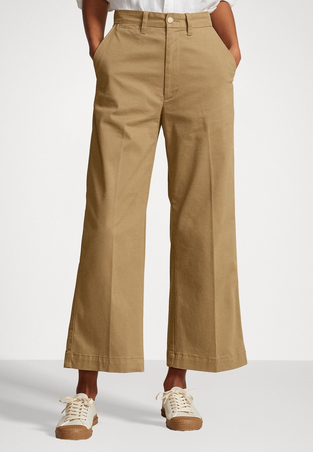 Брюки Wide Leg Cropped Pant Polo Ralph Lauren, цвет montana khaki
Брюки Wide Leg Cropped Pant Polo Ralph Lauren, цвет montana khaki