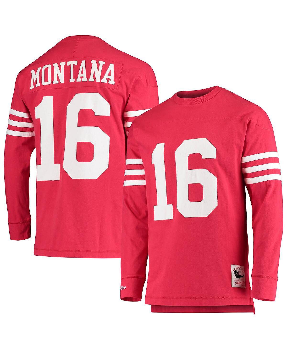 Мужская футболка с длинными рукавами Joe Montana Scarlet San Francisco 49ers Throwback, имя и номер игрока в отставке Mitchell & Ness
Мужская футболка с длинными рукавами Joe Montana Scarlet San Francisco 49ers Throwback, имя и номер игрока в отставке Mitchell & Ness