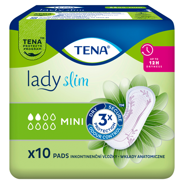 Специализированные гигиенические прокладки, 10 шт./1 упаковка. Tena Lady slim mini
Специализированные гигиенические прокладки, 10 шт./1 упаковка. Tena Lady slim mini