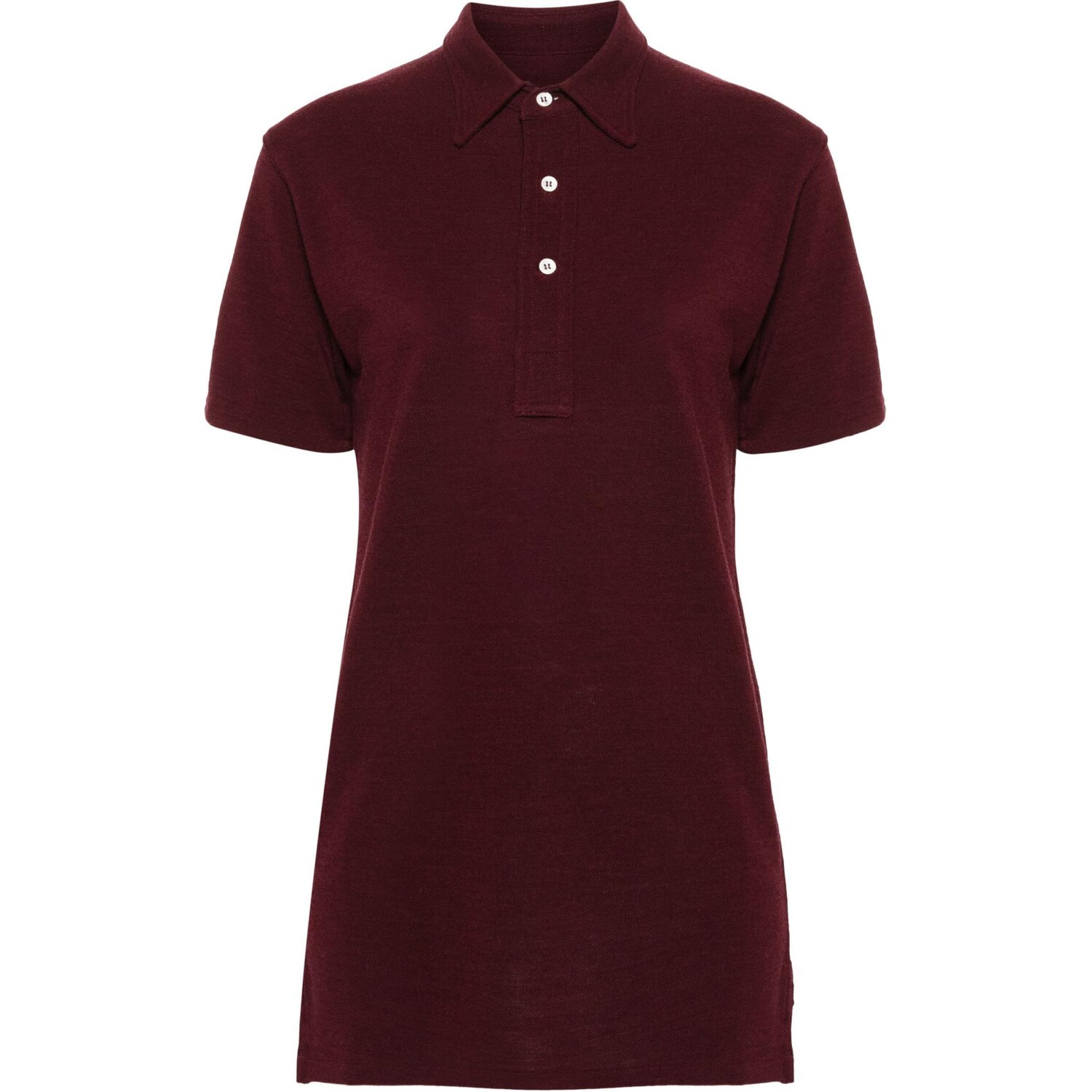 Рубашка-поло женская Maison Margiela, бордовый
Рубашка-поло женская Maison Margiela, бордовый