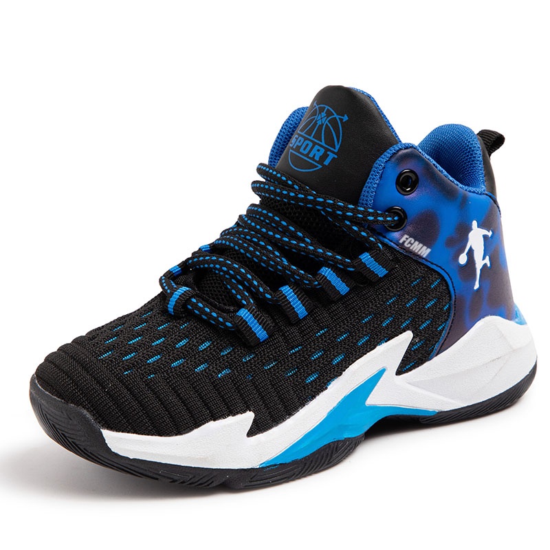 Баскетбольные кроссовки средней высоты, нескользящие, износостойкие, дышащие, детские FCMM, синий
Баскетбольные кроссовки средней высоты, нескользящие, износостойкие, дышащие, детские FCMM, синий