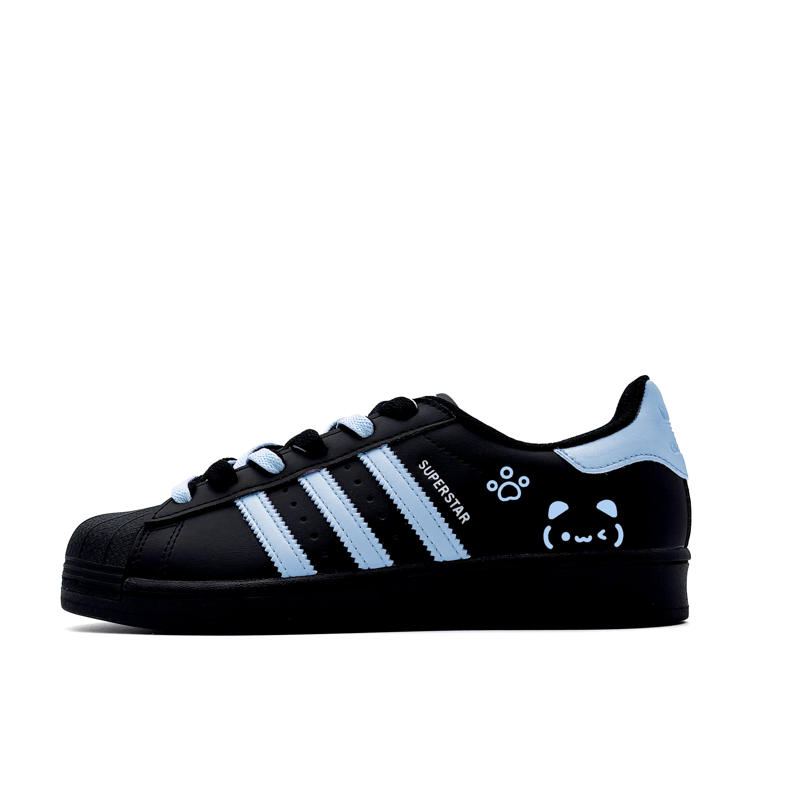 Adidas Originals Superstar 2 O Bubble Bear устойчивые к истиранию низкие детские скейтбординговые кроссовки черно-синие для подростков
Adidas Originals Superstar 2 O Bubble Bear устойчивые к истиранию низкие детские скейтбординговые кроссовки черно-синие для подростков