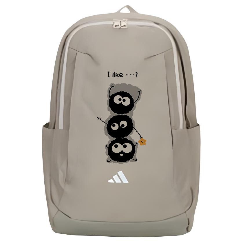 Adidas Средний унисекс серый рюкзак из ткани, Coal Ball 
Adidas Средний унисекс серый рюкзак из ткани, Coal Ball