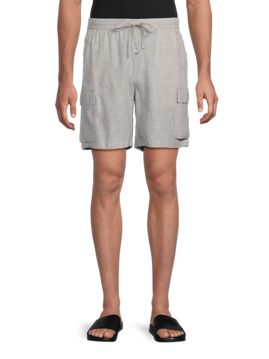 Шорты-карго из льняной смеси HEDGE, светло-серый
Шорты-карго из льняной смеси HEDGE, светло-серый