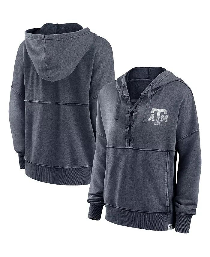Женский темно-серый рваный пуловер с капюшоном Texas A&M Aggies Total Speed на шнуровке Fanatics
Женский темно-серый рваный пуловер с капюшоном Texas A&M Aggies Total Speed на шнуровке Fanatics