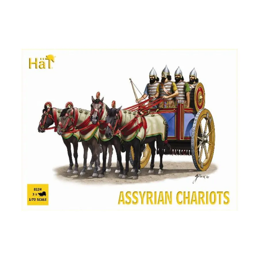 Ассирийские колесницы, Historical Plastic Military Figures - Ancient (1:72) (Hat Industries)
Ассирийские колесницы, Historical Plastic Military Figures - Ancient (1:72) (Hat Industries)