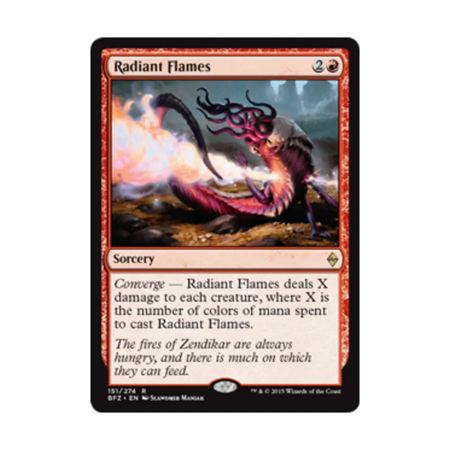 CCG Сияющее пламя (клавиша R), MTG - Battle for Zendikar
CCG Сияющее пламя (клавиша R), MTG - Battle for Zendikar