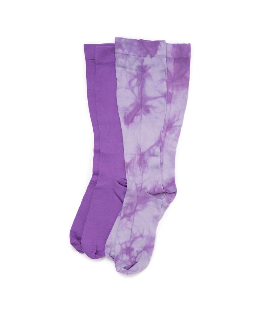 Женские компрессионные носки (2 пары в упаковке) MUK LUKS, Lavendar/lilac
Женские компрессионные носки (2 пары в упаковке) MUK LUKS, Lavendar/lilac