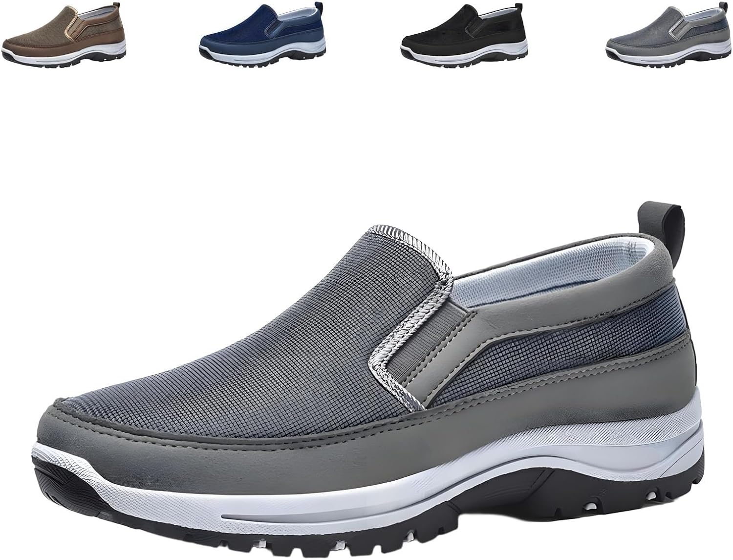 Ультракомфортные ортопедические кроссовки Comfofeet с поддержкой свода стопы и широкой передней частью, мужские Generic, серый
Ультракомфортные ортопедические кроссовки Comfofeet с поддержкой свода стопы и широкой передней частью, мужские Generic, серый