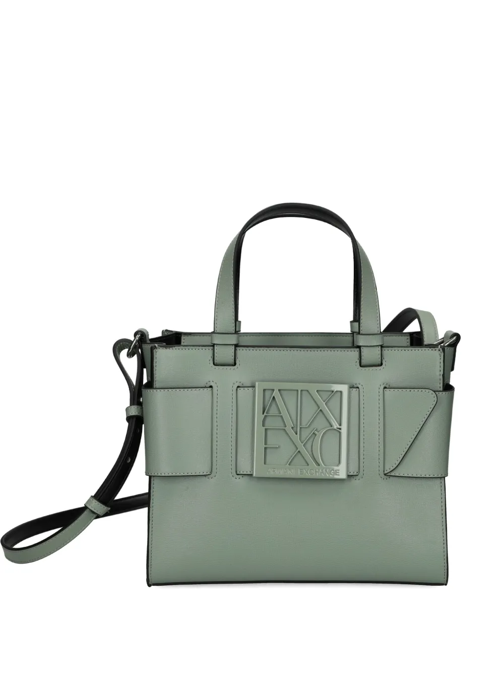 Сумка-тоут среднего размера с логотипом Armani Exchange, зеленый
Сумка-тоут среднего размера с логотипом Armani Exchange, зеленый