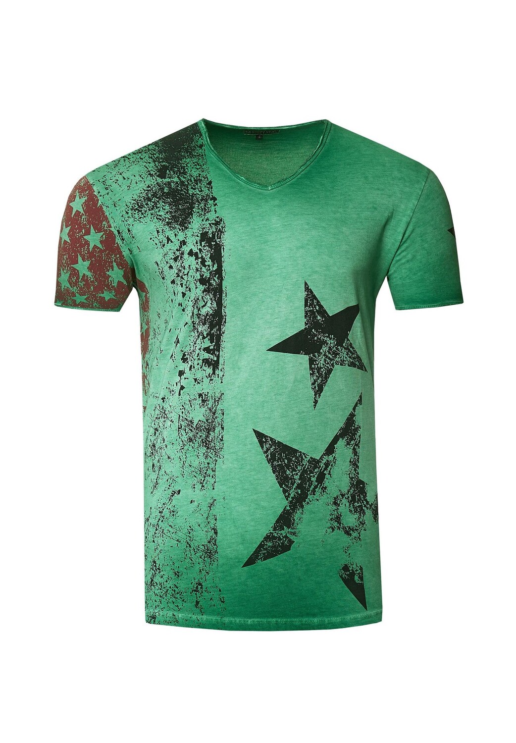 Футболка с V-образным вырезом RUSTY NEAL, зеленый
Футболка с V-образным вырезом RUSTY NEAL, зеленый