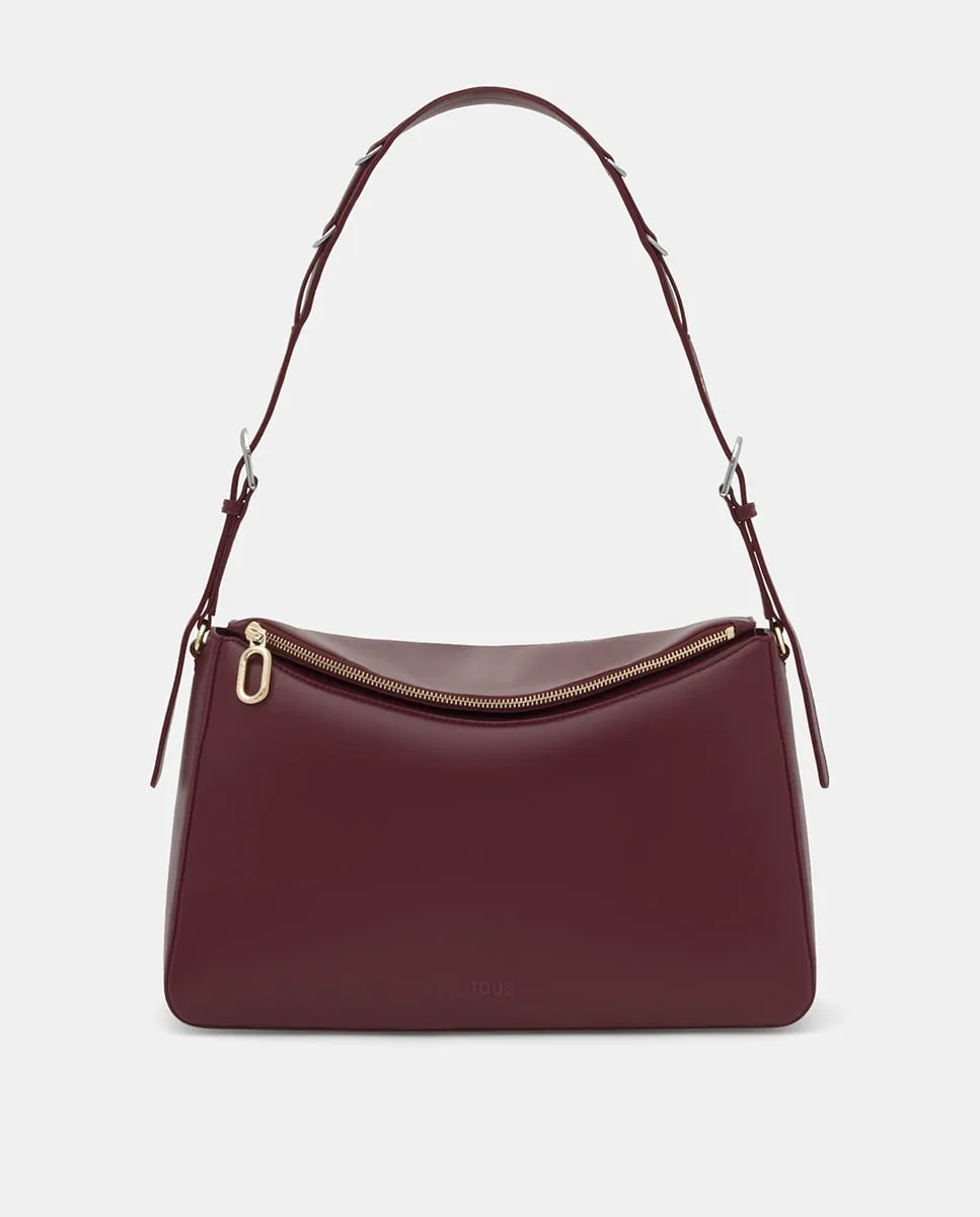 Сумка через плечо с застежкой-молнией и регулируемым длинным ремнем Tous, бордовый
Сумка через плечо с застежкой-молнией и регулируемым длинным ремнем Tous, бордовый
