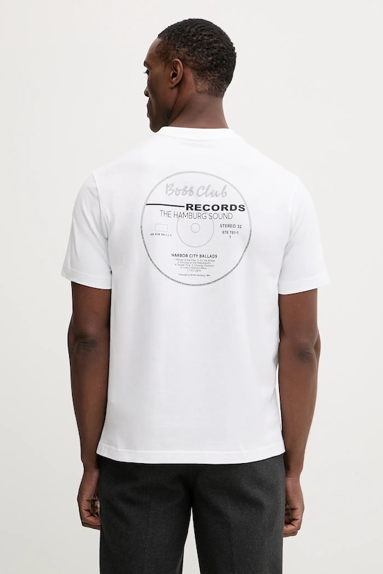 Хлопковая футболка te_bossclub BOSS Orange, белый
Хлопковая футболка te_bossclub BOSS Orange, белый