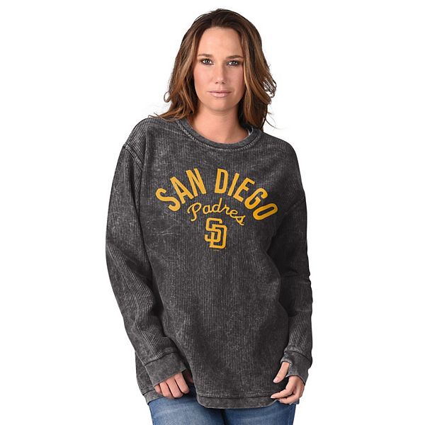 Женский черный свитшот San Diego Padres G-Iii 4Her By Carl Banks
Женский черный свитшот San Diego Padres G-Iii 4Her By Carl Banks