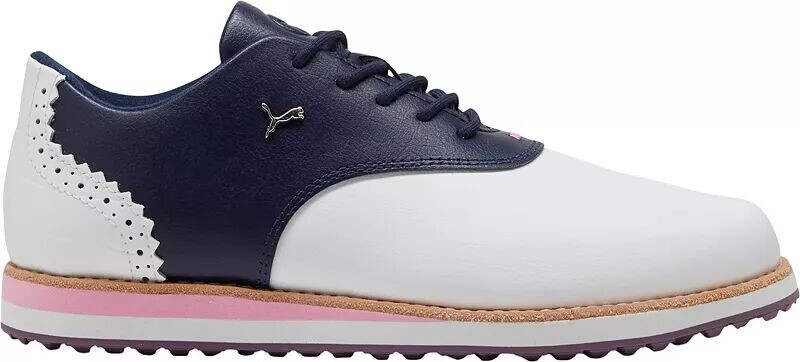 Женские кроссовки для гольфа Puma Avant, белый/темно-синий
Женские кроссовки для гольфа Puma Avant, белый/темно-синий