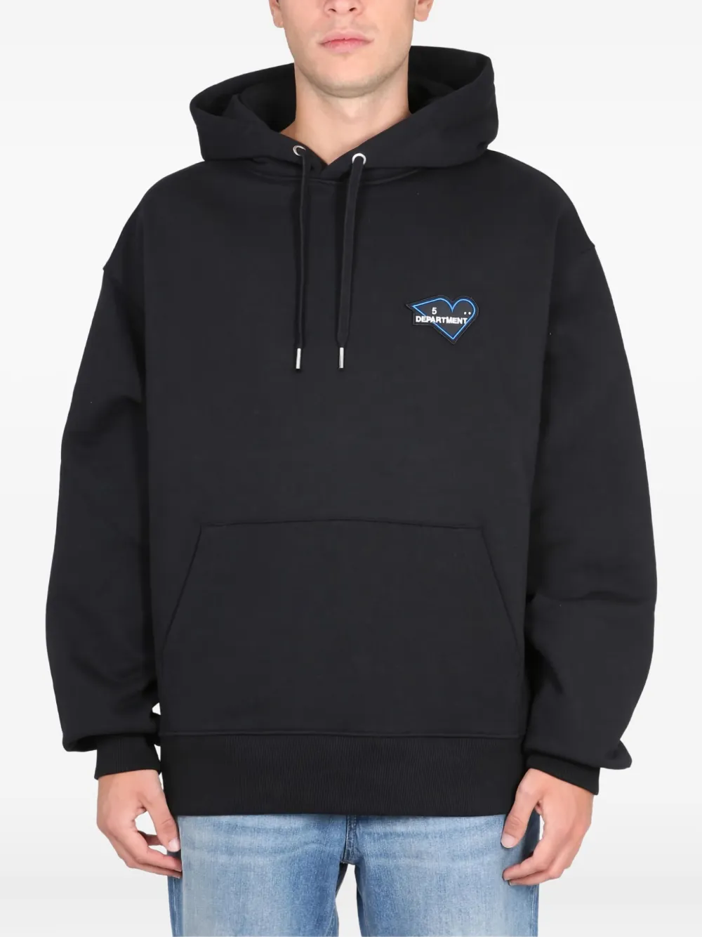 Хлопковая толстовка с вышитым сердцем Department 5, черный
Хлопковая толстовка с вышитым сердцем Department 5, черный