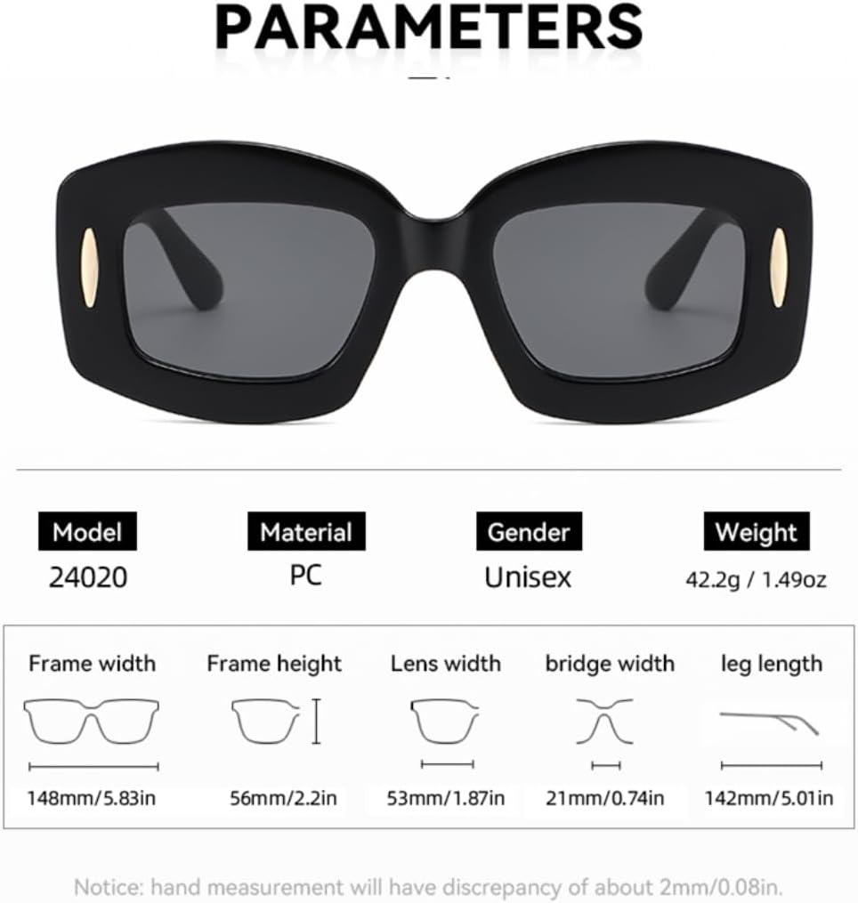 Ретро-модные солнцезащитные очки большого размера для женщин и мужчин, классические очки с защитой от УФ-излучения UV400 для активного отдыха на природе VFDHN, Leopard Clear
Ретро-модные солнцезащитные очки большого размера для женщин и мужчин, классические очки с защитой от УФ-излучения UV400 для активного отдыха на природе VFDHN, Leopard Clear