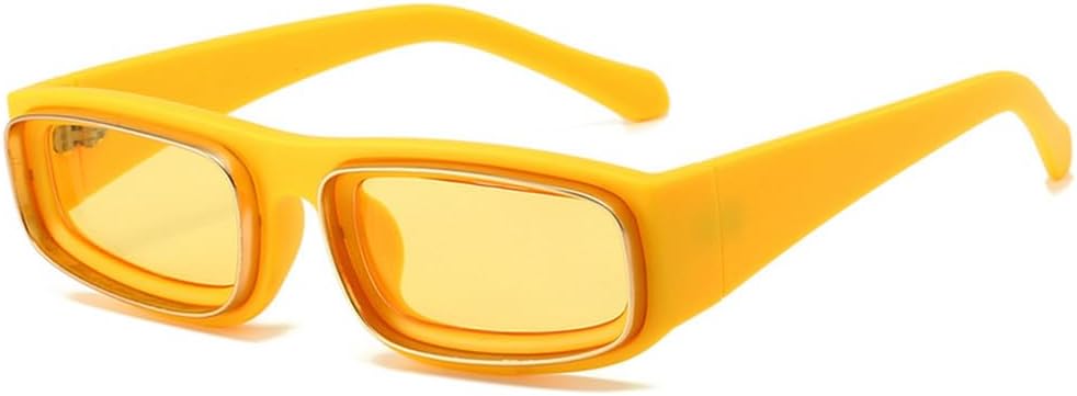 Ретро-солнцезащитные очки небольшого размера для женщин и мужчин, модные, роскошные, стильные, с защитой от УФ-излучения UV400, металлическая оправа TKKTLLT, Yellow Yellow
Ретро-солнцезащитные очки небольшого размера для женщин и мужчин, модные, роскошные, стильные, с защитой от УФ-излучения UV400, металлическая оправа TKKTLLT, Yellow Yellow