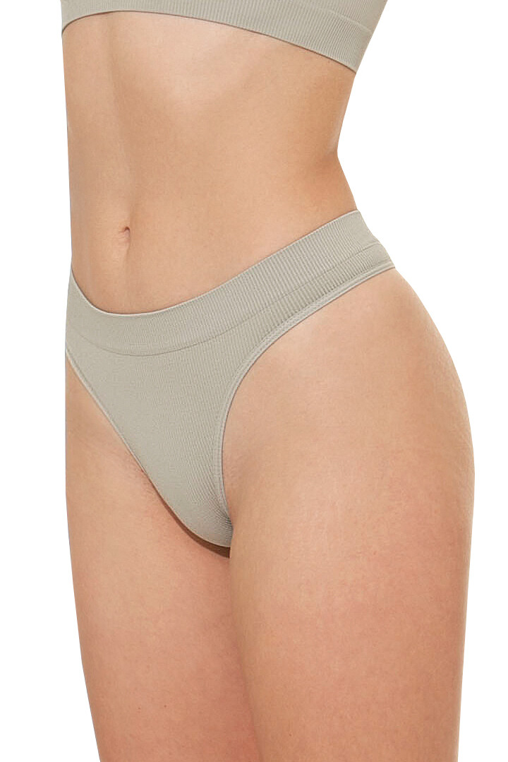 Стринги Yenita Tanga Ribbed Collection, хаки
Стринги Yenita Tanga Ribbed Collection, хаки