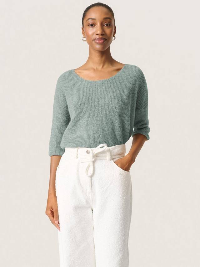 Джемпер из ребристой вязки во вторник Soaked In Luxury, синий
Джемпер из ребристой вязки во вторник Soaked In Luxury, синий