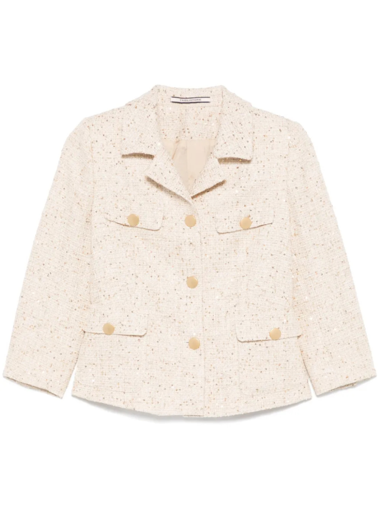 Твидовый пиджак Tagliatore, нейтральный
Твидовый пиджак Tagliatore, нейтральный