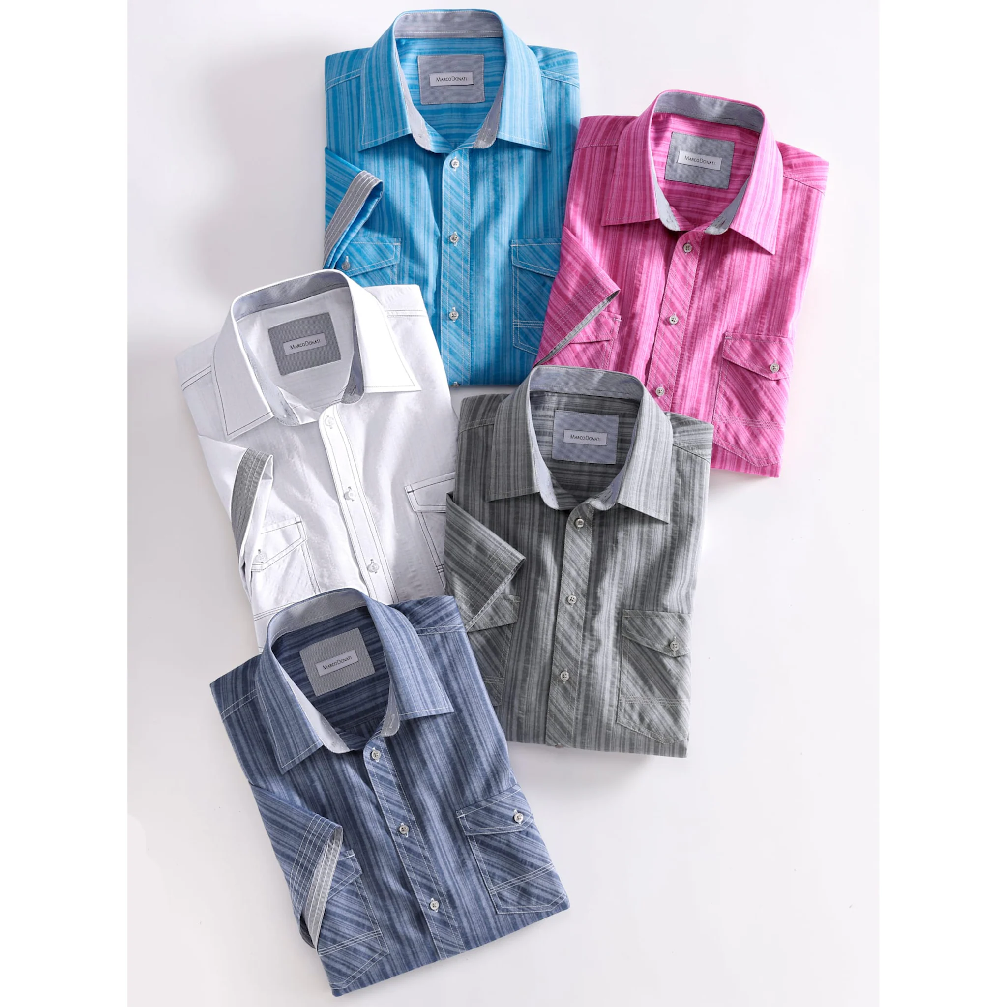 Рубашка с короткими рукавами Marco Donati, белый
Рубашка с короткими рукавами Marco Donati, белый