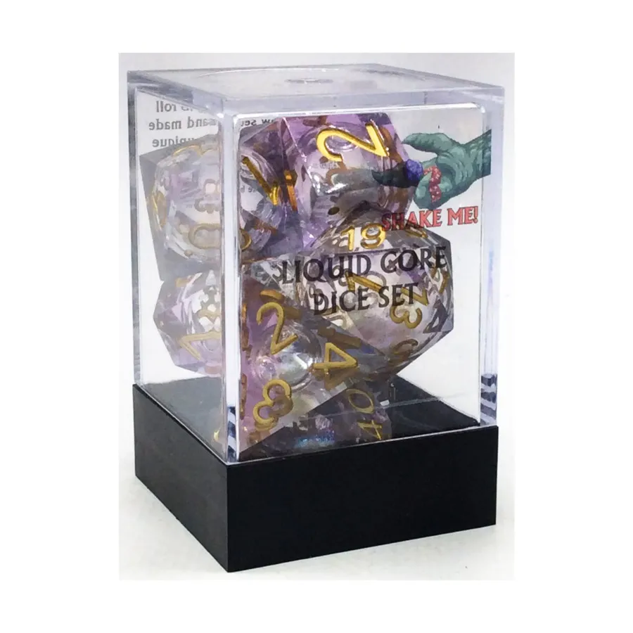 Полисеточный расплавленный котел (7), Liquid Core Dice
Полисеточный расплавленный котел (7), Liquid Core Dice