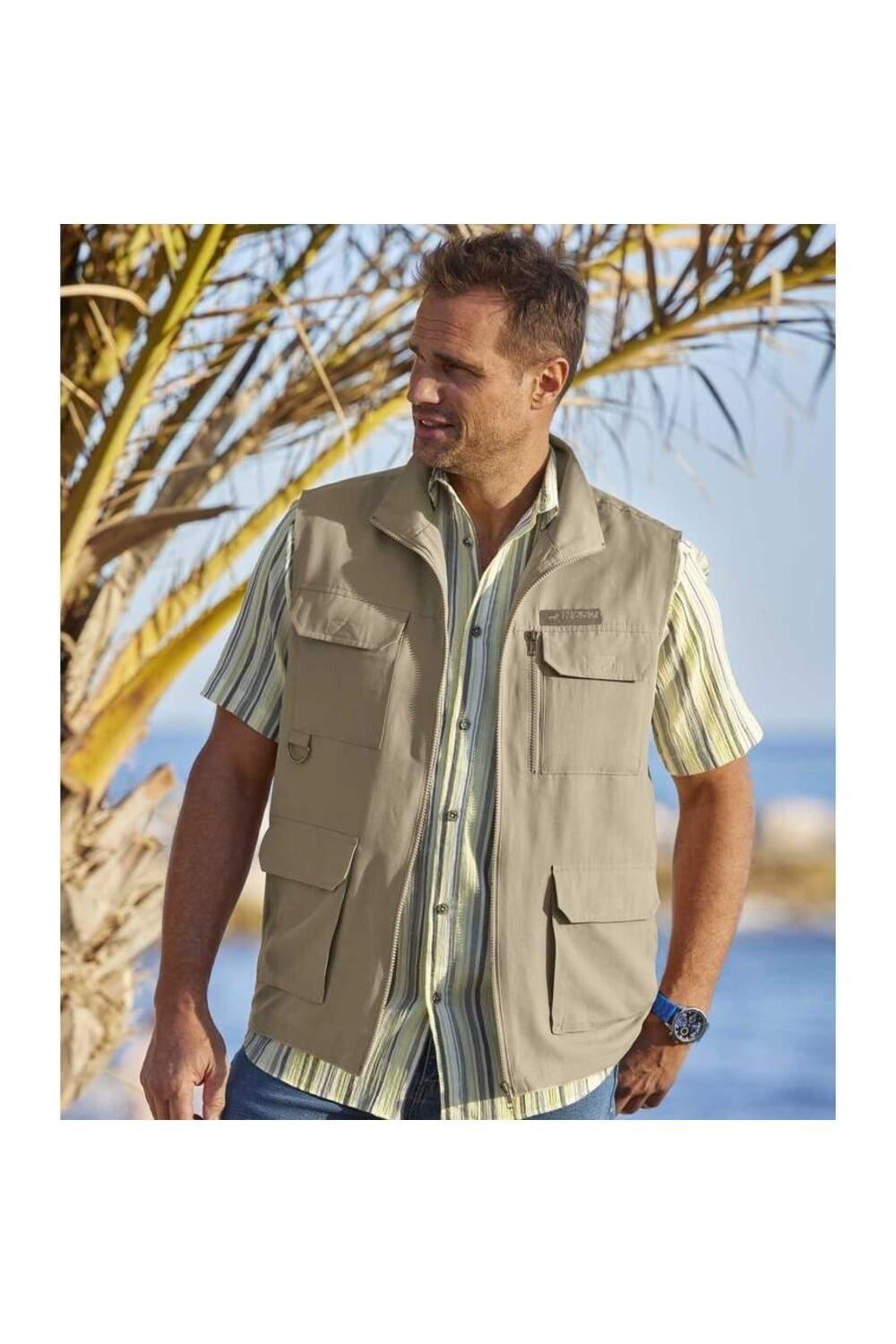 Жилет с несколькими карманами Atlas for Men, бежевый
Жилет с несколькими карманами Atlas for Men, бежевый