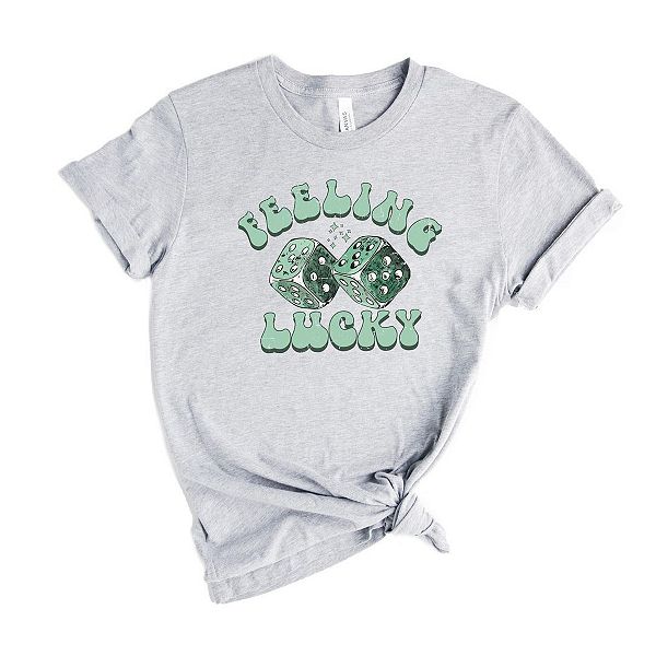 Футболка с коротким рукавом Green dice feeling lucky Simply Sage Market, Heather Grey
Футболка с коротким рукавом Green dice feeling lucky Simply Sage Market, Heather Grey